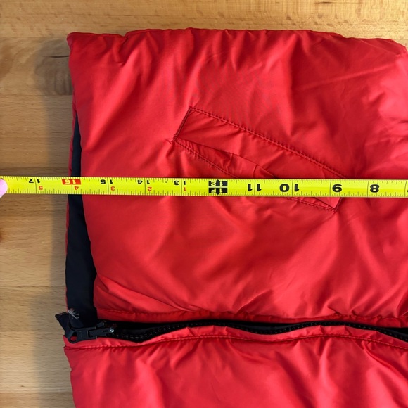 Polo Ralph Lauren Reversible Puffer Vest Boys Size 3/3T Red Black Embroidered - Picture 7 of 8